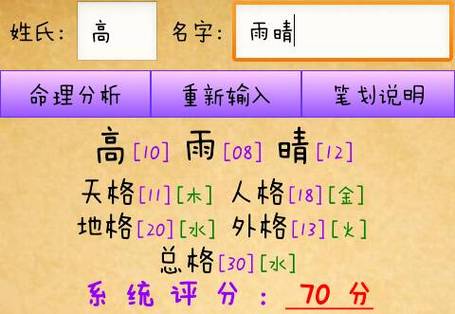 <font color='red'>在线</font>八字打分测试打分 周易生辰八字打分官网